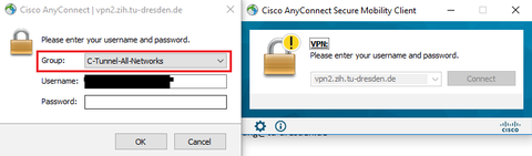 VPN-Einstellung