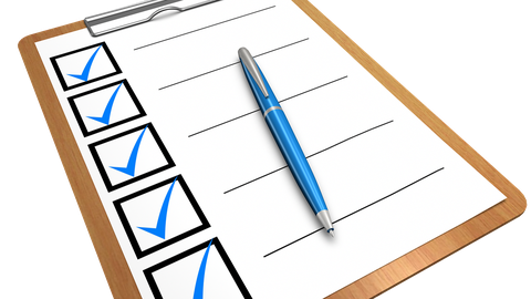 Eine Checkliste