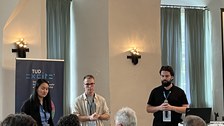 Team hält Pitch