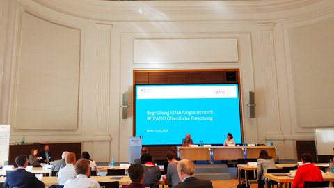 Erfahrungsaustausch WIPANO Öffentliche Forschung 13.- 14. Mai 2019 im BMWi