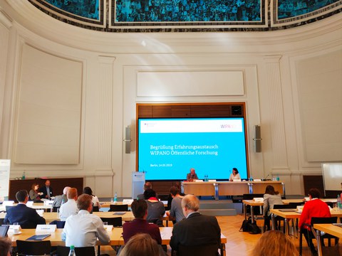 Erfahrungsaustausch WIPANO Öffentliche Forschung 13.- 14. Mai 2019 im BMWi