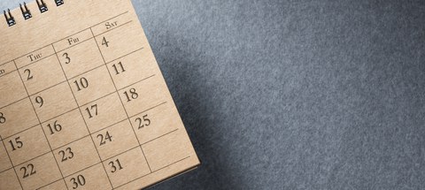 part of calendar