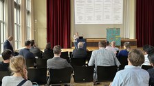 abschließende Worte durch die Prorektorin Forschung zum IDEENSTUDIO zum Thema Energieforschung am Rednerpult