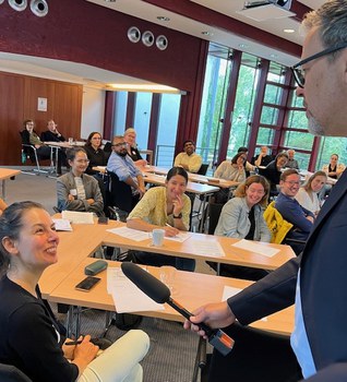 Interview training with Dirk Hans (scienceRELATIONS)