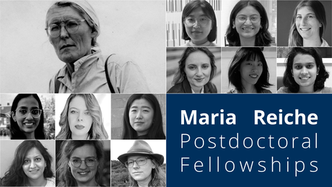 Overview of the awardess of the Maria Reiche Postdoctoral Fellowships