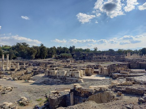 Antike Ruinen Skythopolis