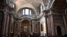 Üeberreste der Diokletiansthermen in der Santa Maria degli Angeli e dei Martiri