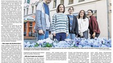 Screenshot des Artikels Erfolg für Pilotprojekt gegen Lehrermangel