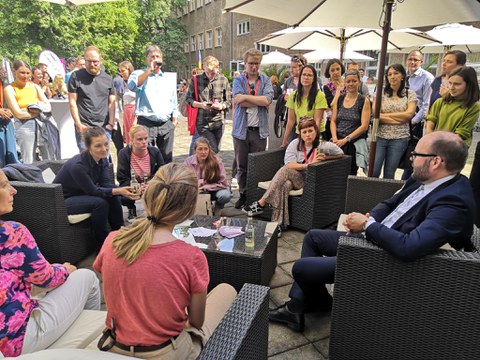 Foto Austausch Herr Piwarz Teachermania 2024