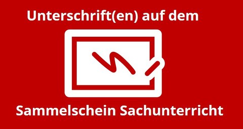 Roter Sammelschein
