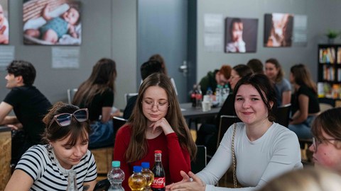 Projekt mit ukrainischen Schülerinnen und Schülern 