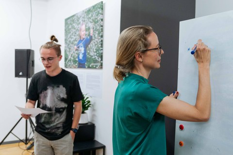 Projekt mit ukrainischen Schülerinnen und Schülern 