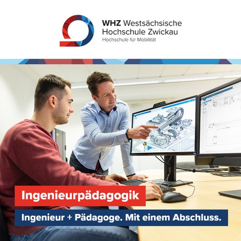 Pädagogin zeigt drei Student:in einen Versuchsaufbau der Elektrotechnik