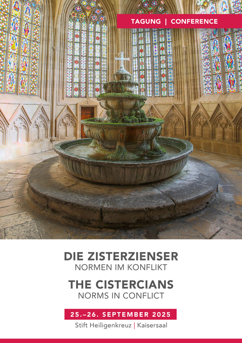 Titelblatt Flyer Zisterziensertagung Stift Heiligenkreuz September 2025