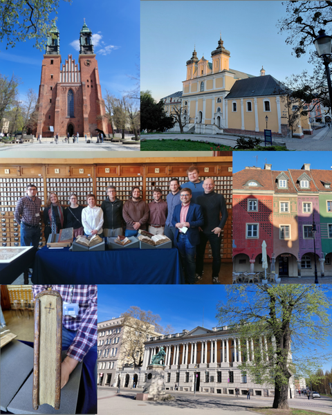 Das Bild zeigt Eindrücke vom Workshop in Poznań.