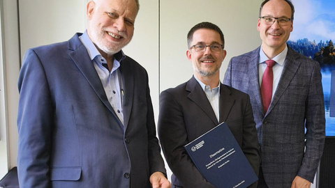 Verteidigung der Dissertation von Benjamin Krohn