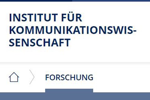 Ein Bild von der IfK Homepage
