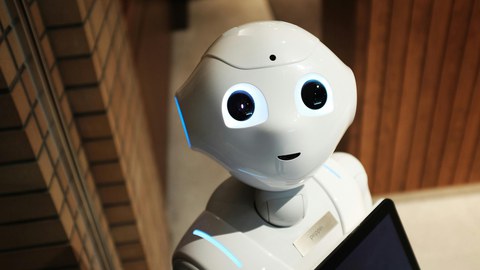 Ein Roboter