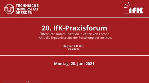 Teaser 20. Praxisforum