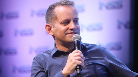 A man holding a lecture