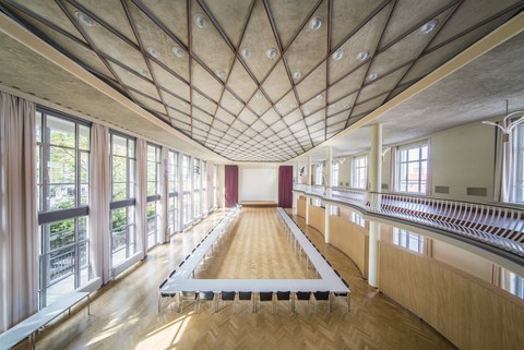 Blick in den Dülfersaal der TU Dresden