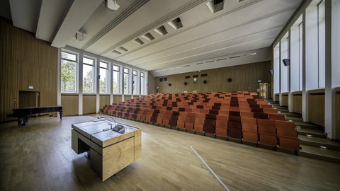 ABS Hörsaal von vorn