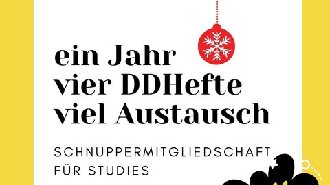 Schnupperabo Dresdner Hefte