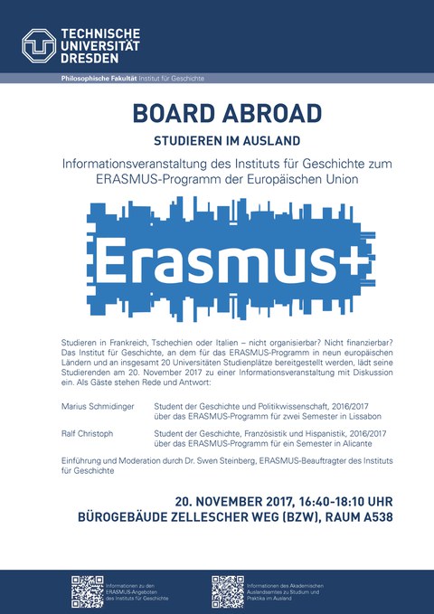 Poster Erasmus Infoveranstaltung 2017