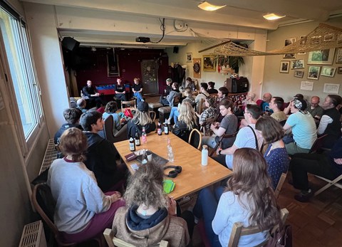 Blick in den Studentenclub HängeMathe