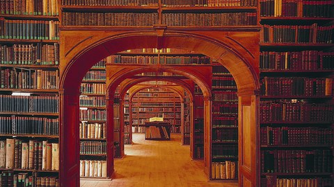 Historischer Bibliothekssaal in Görlitz