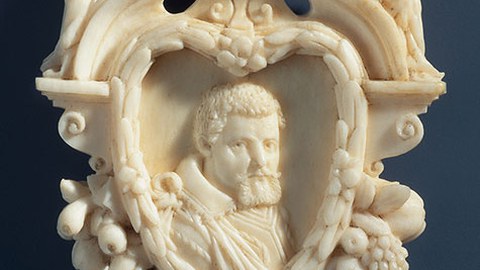 Kurfürst Johann Georg I. von Sachsen in einem zeitgenössischen Schmuckbildnis