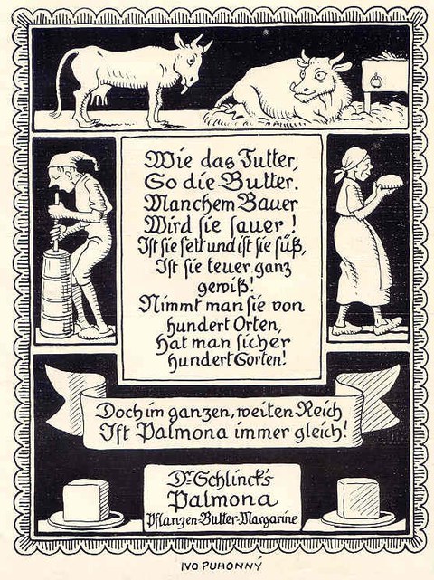 Palmona-Werbung