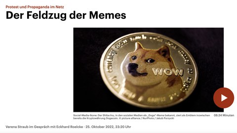 Screenshot der DLF Webseite