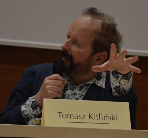 Fotografie von Tomasz Kitlinski auf einer Konzerenz
