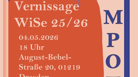 Poster for the Vernissage Kompott