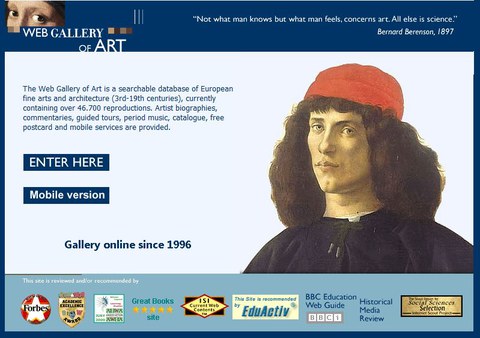 Web Gallery of Art