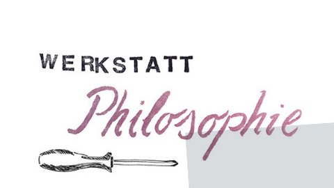 Werkstatt Philosophie Schriftzug