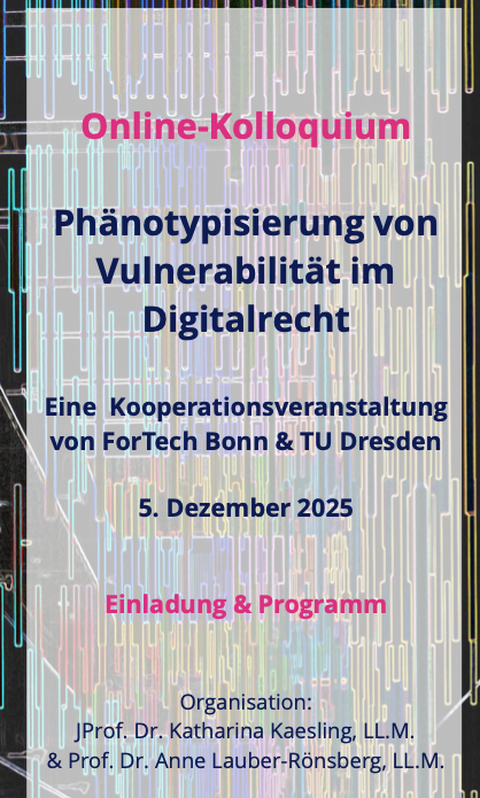 Online-Kolloquium Ausschnitt