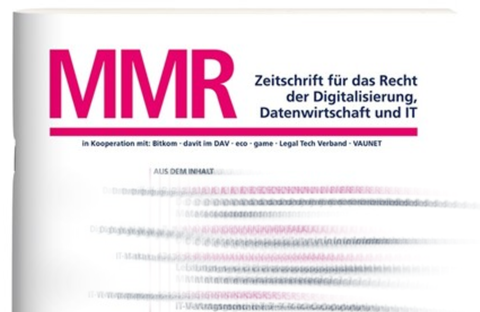 Logo of the magazine MMR