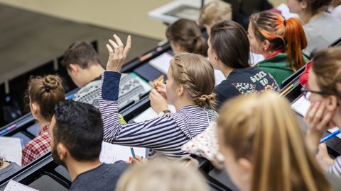 Students in a lecture