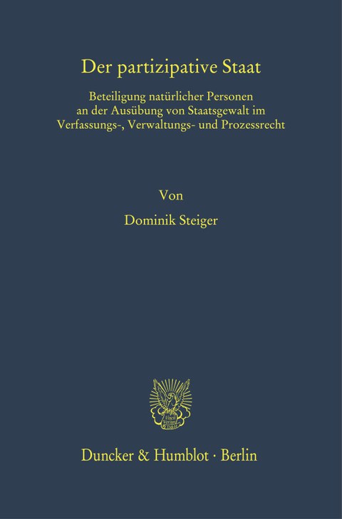 der partizipative Staat