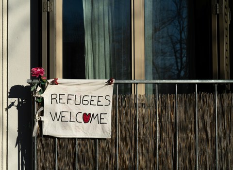 Schild Balkon