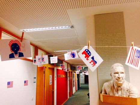 Bild von der US-Election-Night 2016