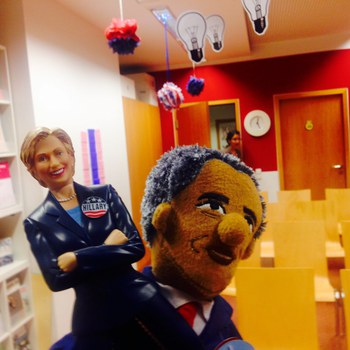Bild von der US-Election-Night 2016