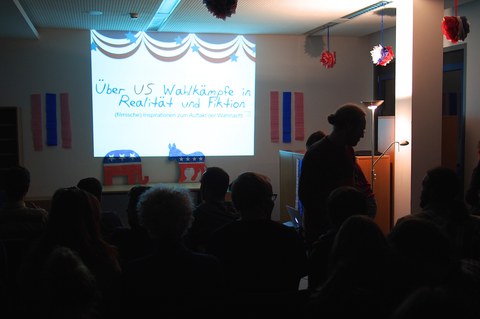 Bild von der US-Election-Night 2016