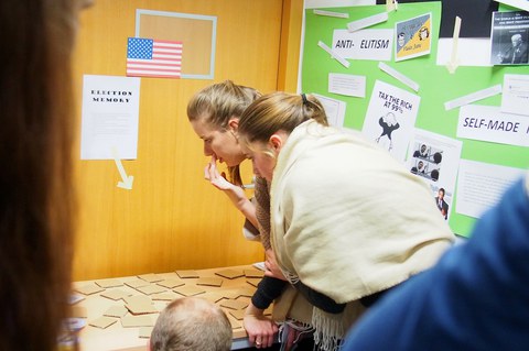 Bild von der US-Election-Night 2016