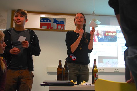 Bild von der US-Election-Night 2016