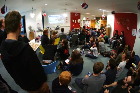 Bild von der US-Election-Night 2016