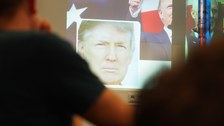 Bild von der US-Election-Night 2016