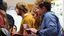 Bild von der US-Election-Night 2016